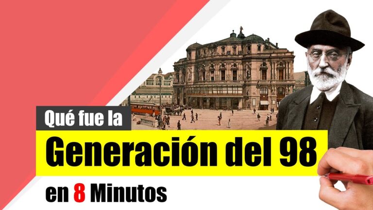 la generacion del 98 y sus representantes