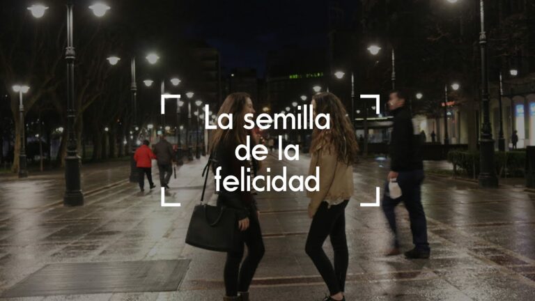 la semilla de la felicidad es el instante