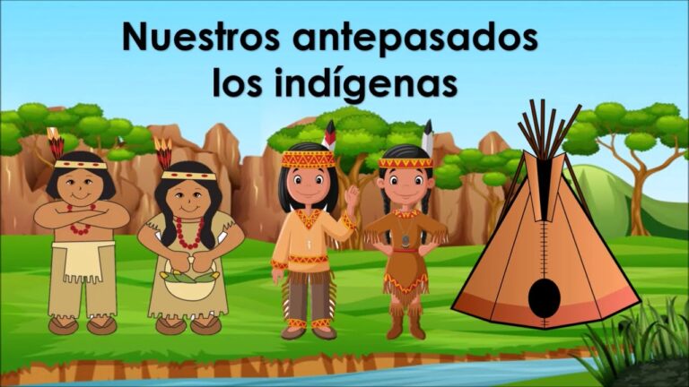 la vida de los indios para niños