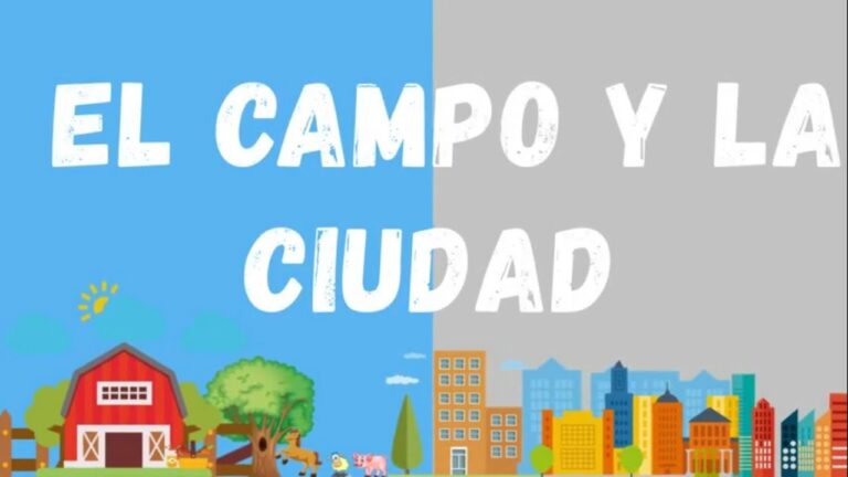 las características del campo y la ciudad