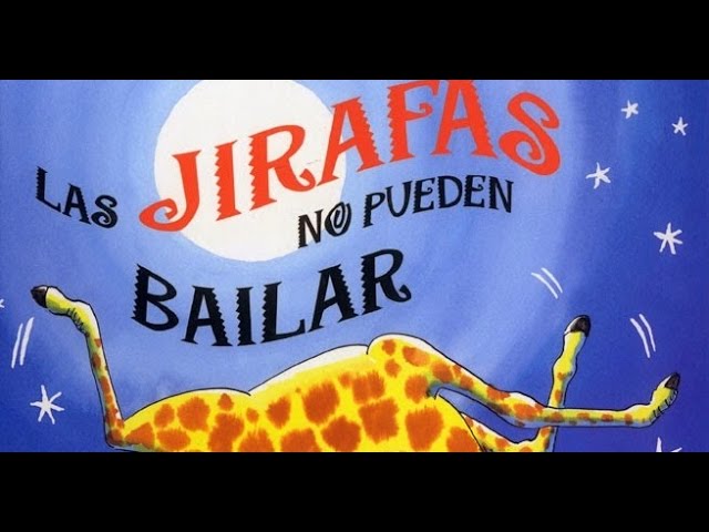 las jirafas no pueden bailar pop up