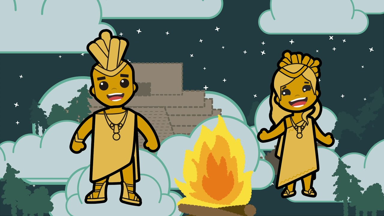 leyenda del sol la luna y las estrellas para niños