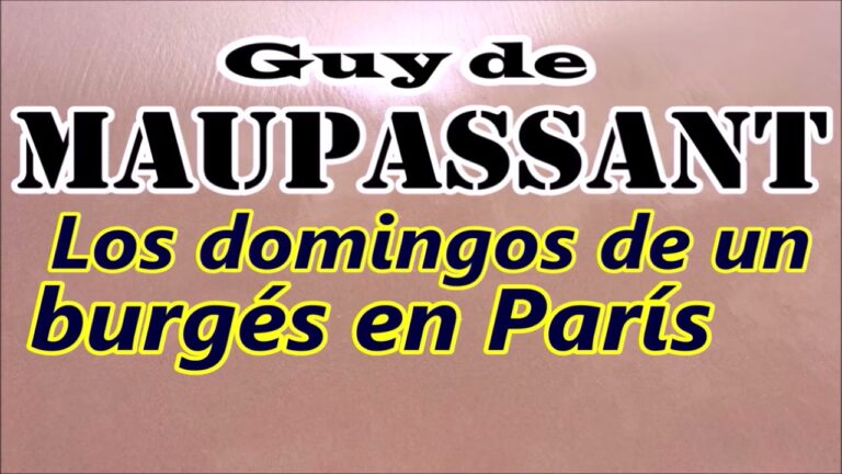 los domingos de un burgues en paris