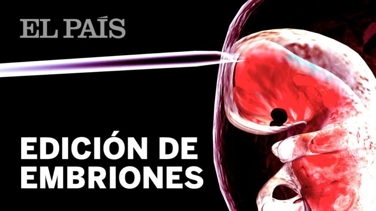 manipulación genética de embriones humanos con crispr cas9