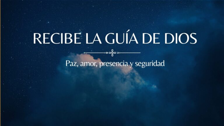 meditacion guiada para sentir la presencia de dios