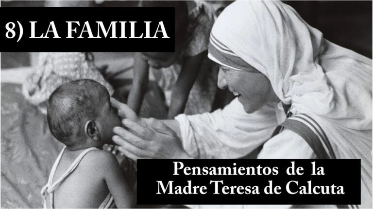 mensajes de madre teresa de calcuta a la familia