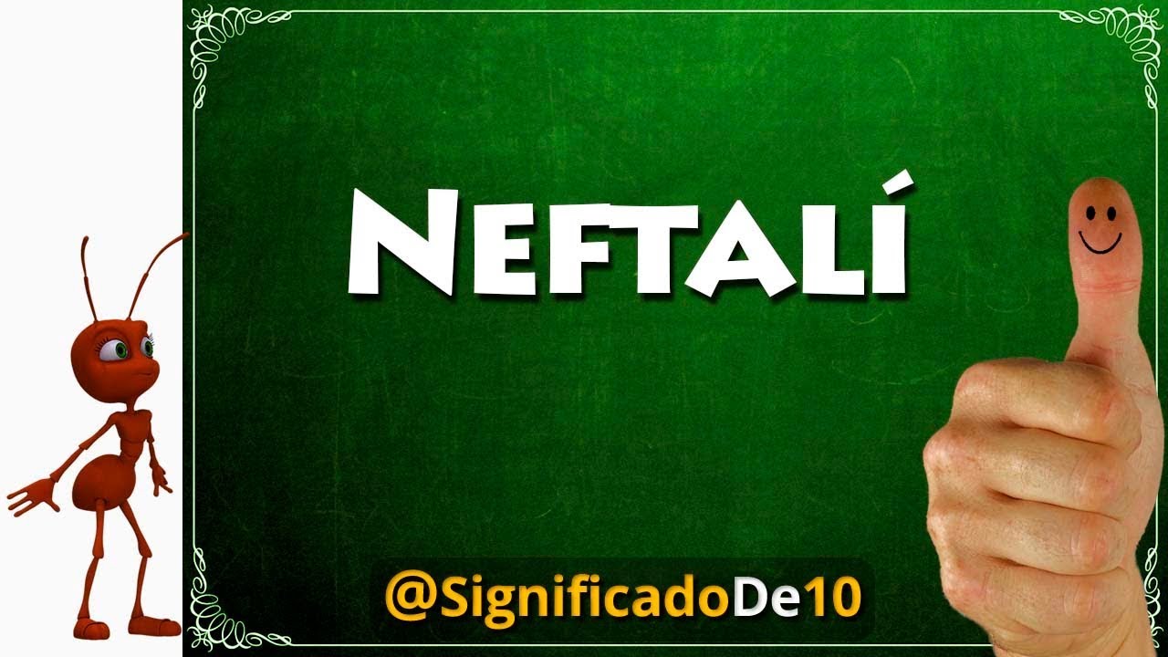 neftali es nombre de mujer o hombre