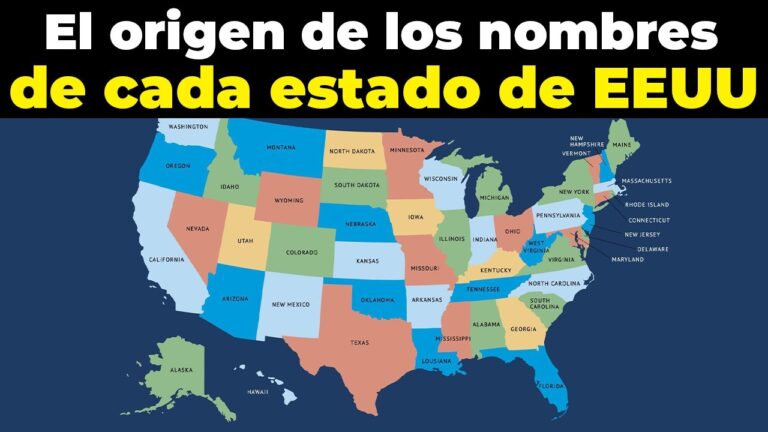 nombres de los estados de la union americana