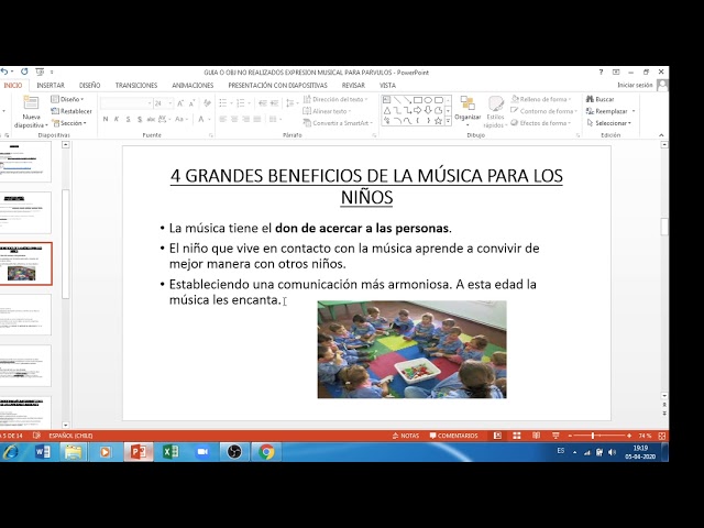 objetivos de la expresion musical en educacion infantil