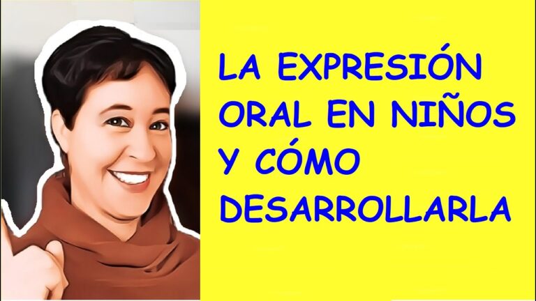 objetivos de la expresion oral en educacion infantil