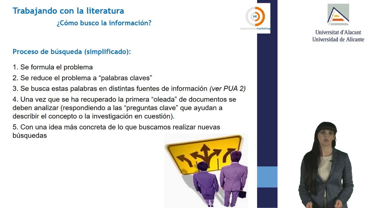 objetivos de la revision de la literatura
