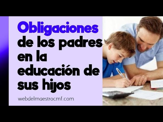 obligaciones de un hijo para con sus padres