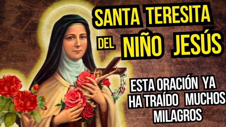 oracion de santa teresita de jesus para casarse