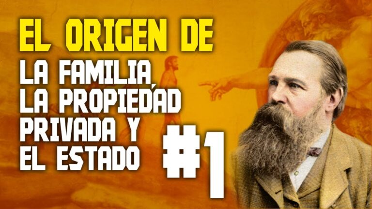 origen de la familia la propiedad y el estado