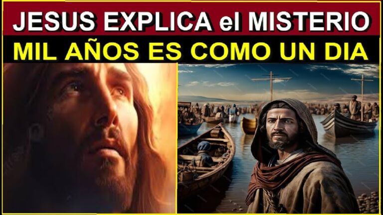 para dios mil años es como un dia