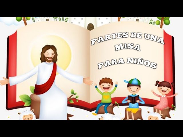 partes de la eucaristia catolica para niños