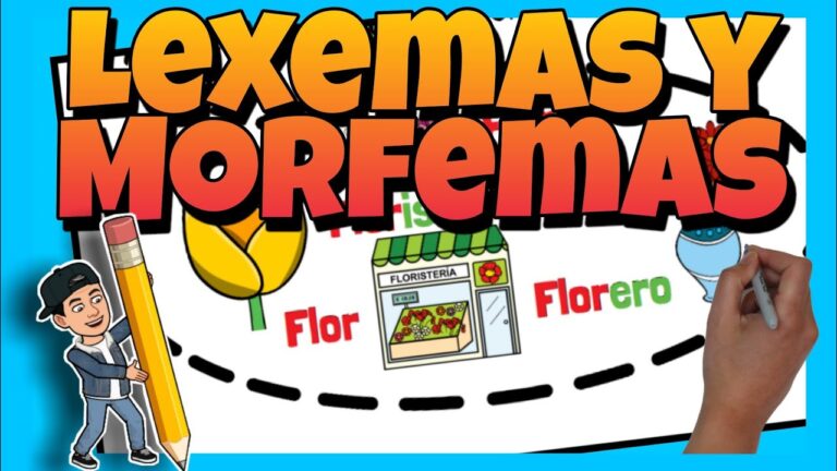 partes en que se descompone la palabra