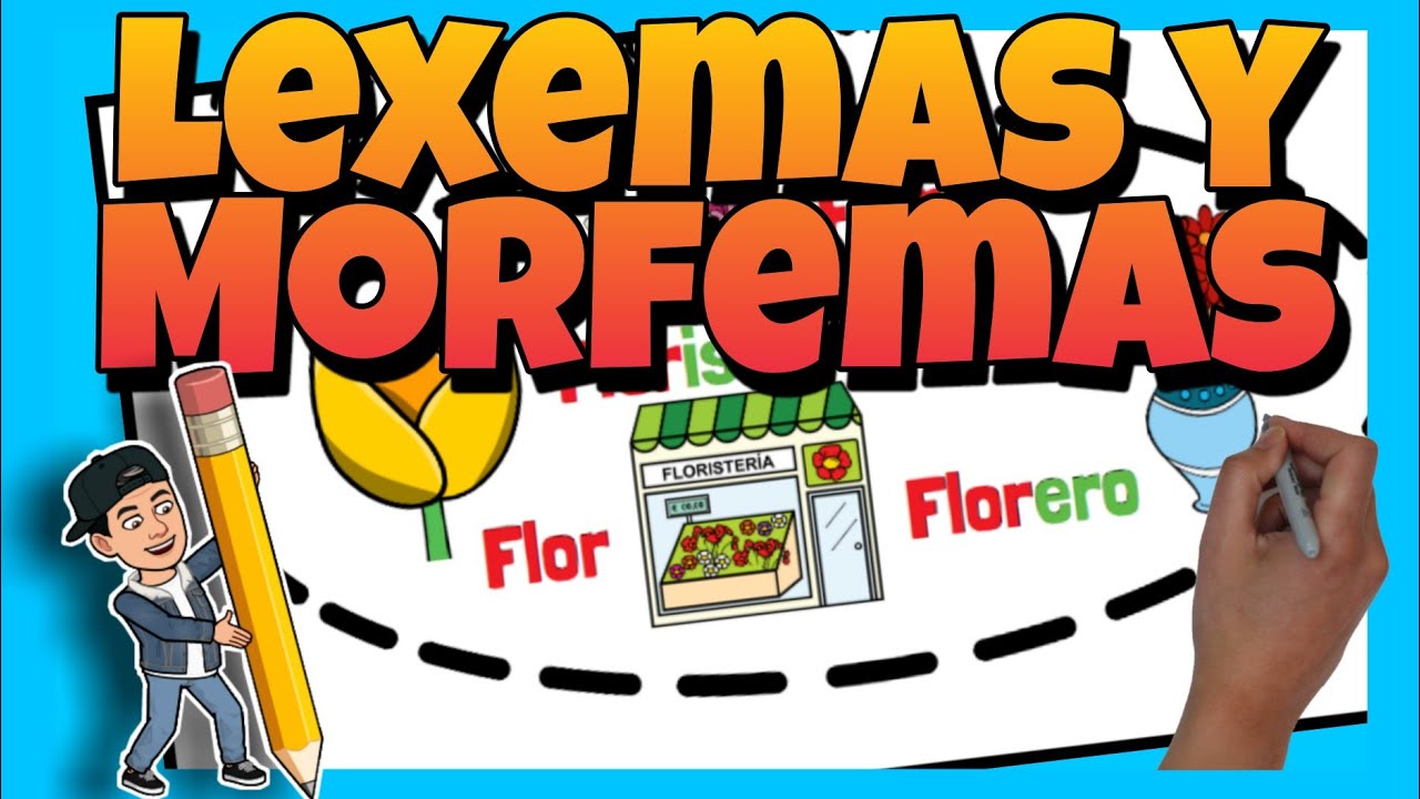 partes en que se descompone la palabra