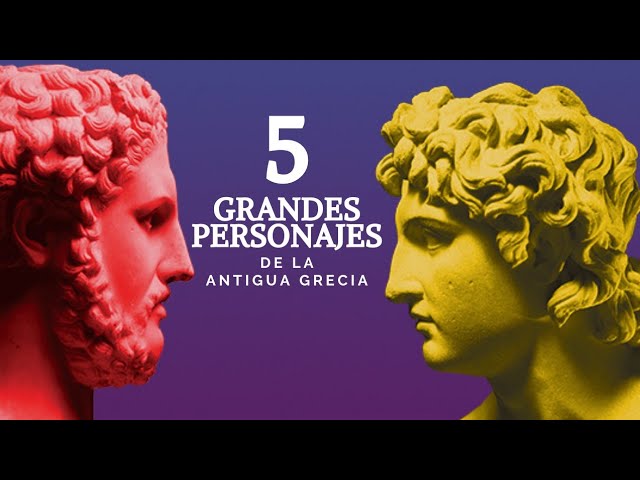 personajes mas importantes de la antigua grecia
