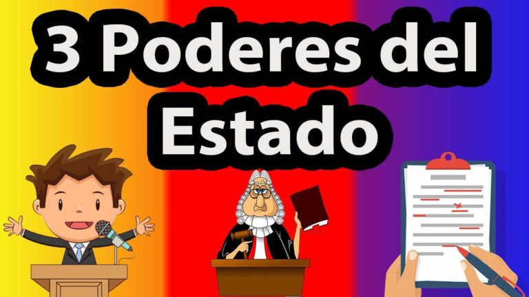 poder legislativo ejecutivo y judicial para niños