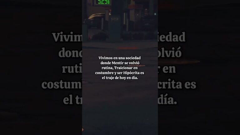 poema sobre la sociedad en que vivimos