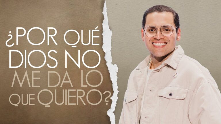 porque dios no me da lo que le pido