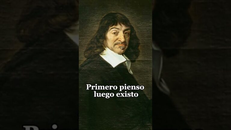 primero pienso y luego existo quien lo dijo