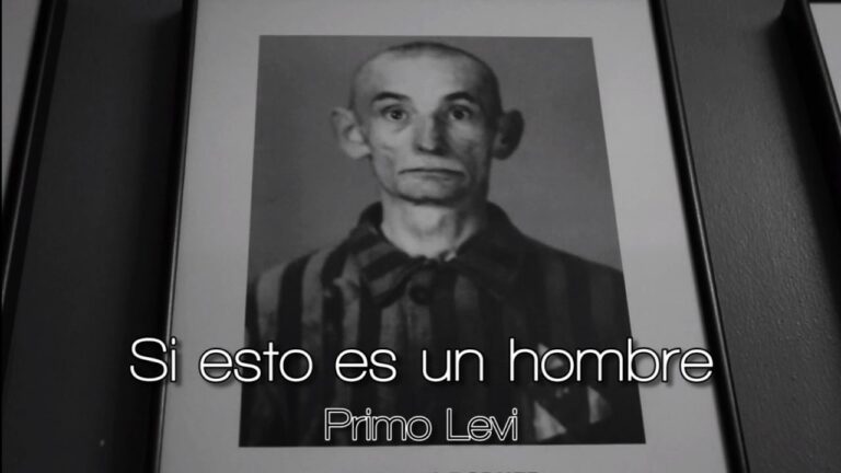 primo levi si esto es un hombre