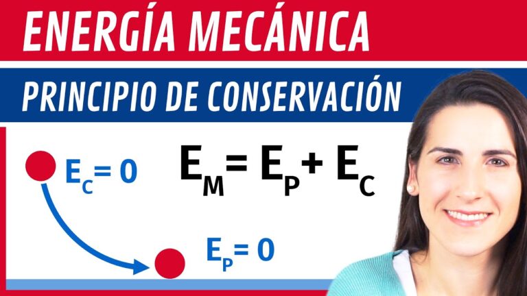 principio de conservacion de la energia mecanica