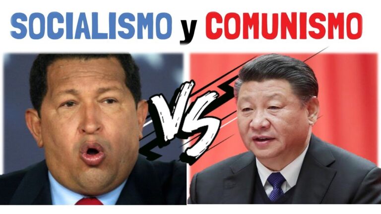que diferencia hay entre comunismo y socialismo