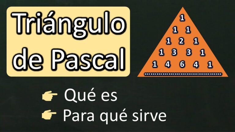 que es el triangulo de pascal y para que sirve
