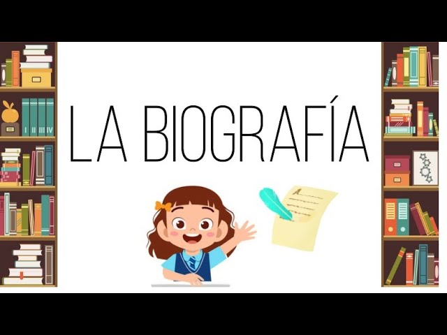 que es la biografia y sus partes