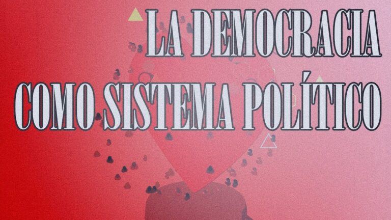 que es la democracia como sistema politico