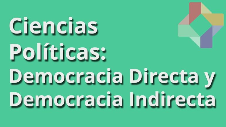 que es la democracia directa e indirecta