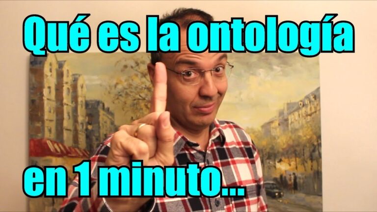 qué es la ontología y para qué sirve