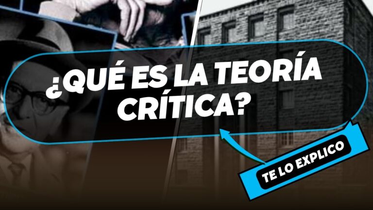 que es teoria critica en ciencias sociales