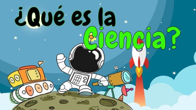que es y que estudia la ciencia