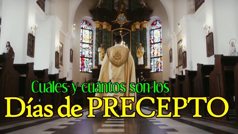 que fiestas de precepto se celebran en la iglesia