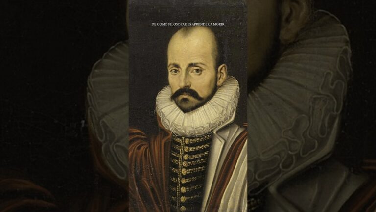 que filosofar es aprender a morir montaigne