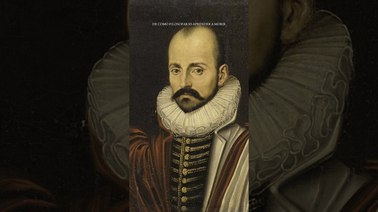 que filosofar es aprender a morir montaigne