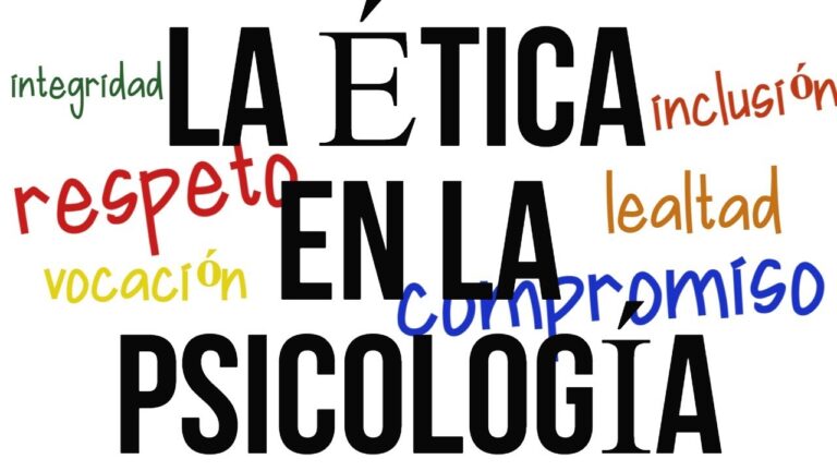 que relacion tiene la etica con la psicologia