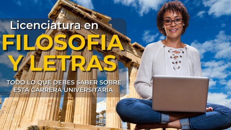 que se estudia en filosofia y letras