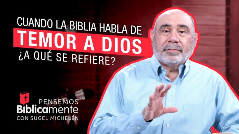 que significa temor a dios segun la biblia