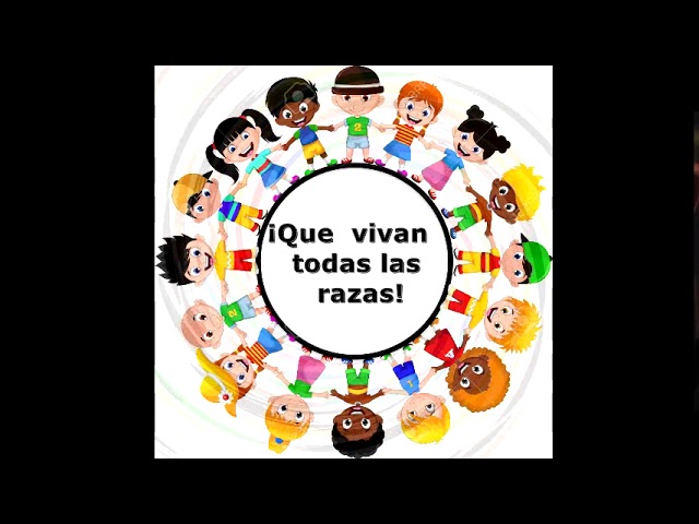que vivan todas las razas para niños