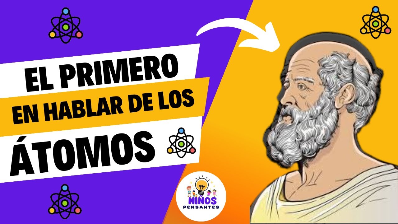 quien fue el primero en hablar del atomo