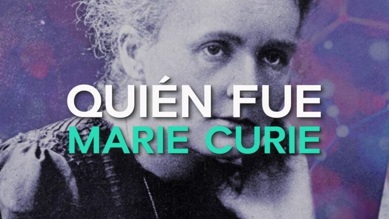 quién fue marie curie y que hizo
