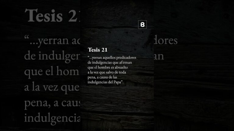 respuesta de la iglesia a las tesis de lutero