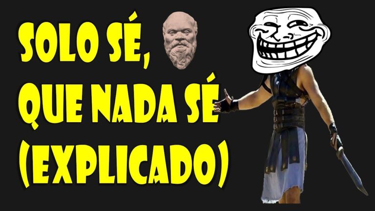 solo se que nada se autor dela frase