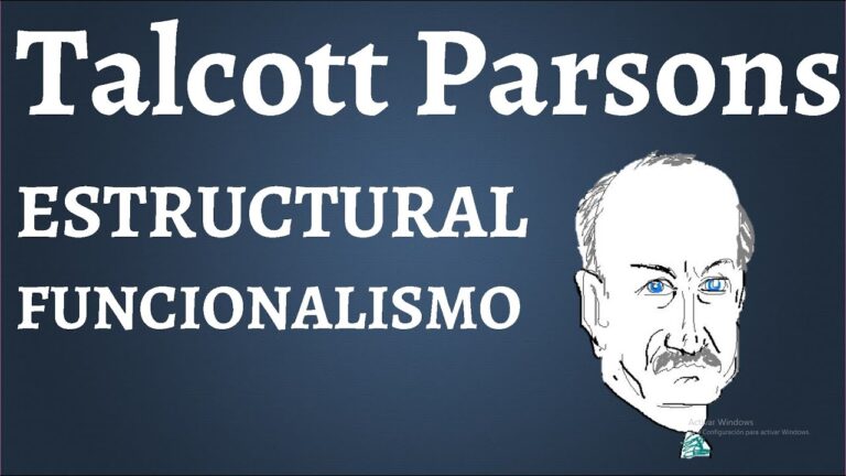talcott parsons teoria de la accion social