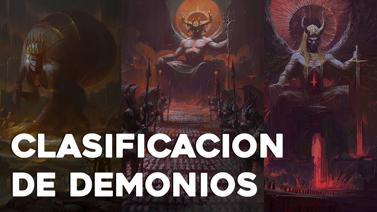 tipos de demonios segun la biblia cristiana